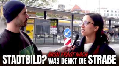 Mehr über den Artikel erfahren Straßenumfrage zu Merz‘ Stadtbild-Äußerung