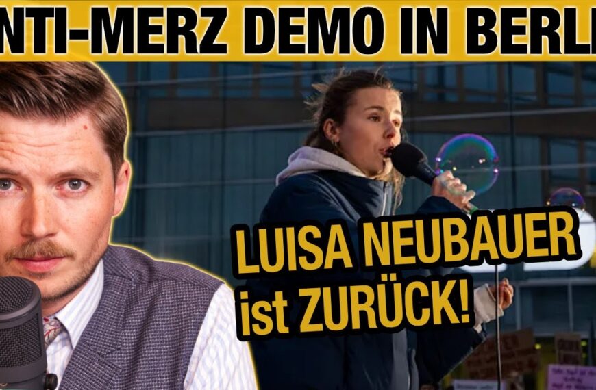TÖCHTER-DEMO gegen MERZ in Berlin! Luisa Neubauer ist wieder da