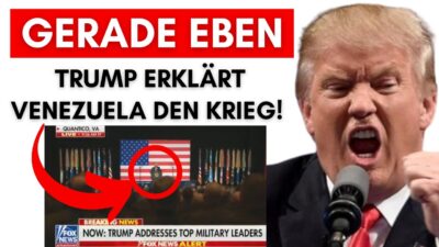 Mehr über den Artikel erfahren Trump kündigt Angriff auf Venezuela an. Maduro ruft nationalen Notstand aus!