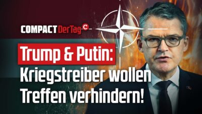 Mehr über den Artikel erfahren Trump & Putin: Kriegstreiber wollen Treffen verhindern!💥