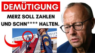 Mehr über den Artikel erfahren Trumps Friedensgipfel: Merz für seine Aussenpolitik komplett gedemütigt!