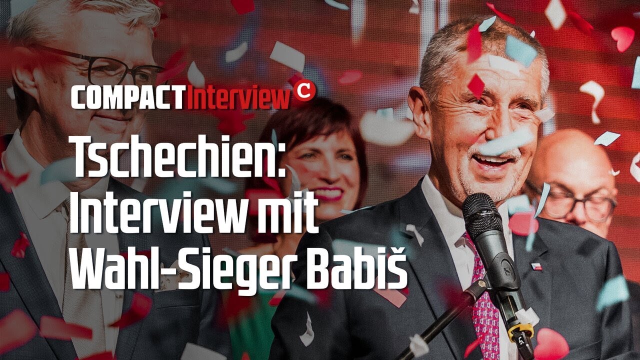 Tschechien-Wahl: Interview mit Sieger Andrej Babiš!