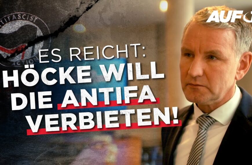 Über 100 Angriffe in Thüringen: Höcke fordert Verbot der Antifa