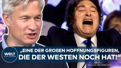 Mehr über den Artikel erfahren ULF POSCHARDT: „Ein guter Tag für den Westen, für die Freiheit“ Milei siegt bei Wahl in Argentinien