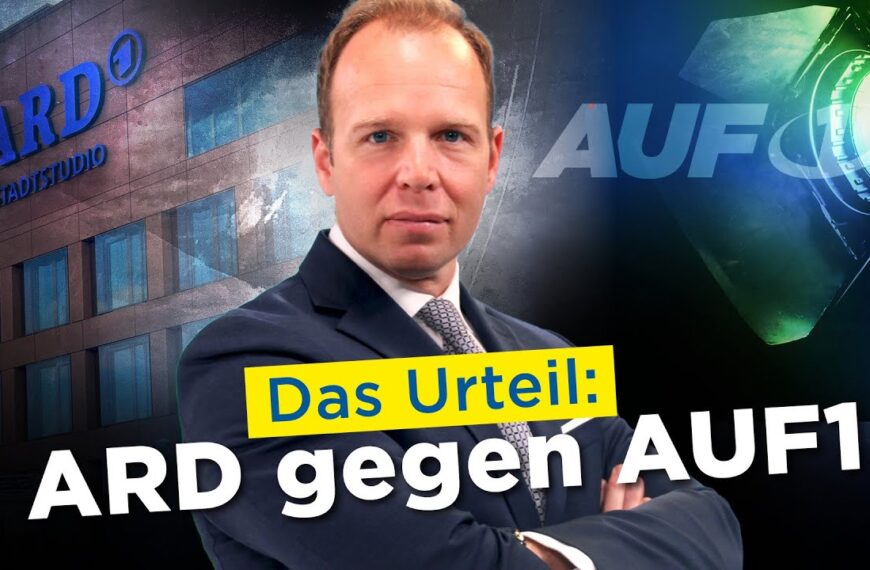 Urteil im Rechtskampf ARD gegen AUF1 !! „Damit hat niemand gerechnet“