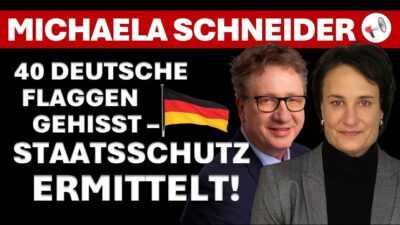 Mehr über den Artikel erfahren Ver-rückte Zeit – Staatsschutz ermittelt wegen Deutschlandflaggen – Pilotfolge von Michaela & Helmut