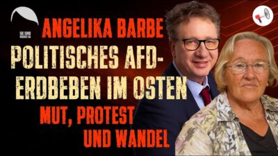 Mehr über den Artikel erfahren Viele fühlen sich verraten – Angelika Barbe über das politische Erwachen im Osten