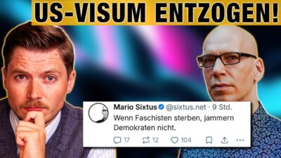 Mehr über den Artikel erfahren VISA-Entzug für ÖRR-Journalist! Wurde Fabian ermordet? CDU-Politiker äußern sich GEGEN Brandmauer