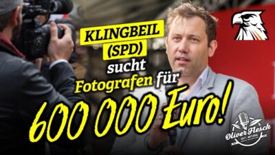 Mehr über den Artikel erfahren Während die Deutschen sparen sollen: Klingbeil (SPD) sucht Fotografen für 600 000 Euro!