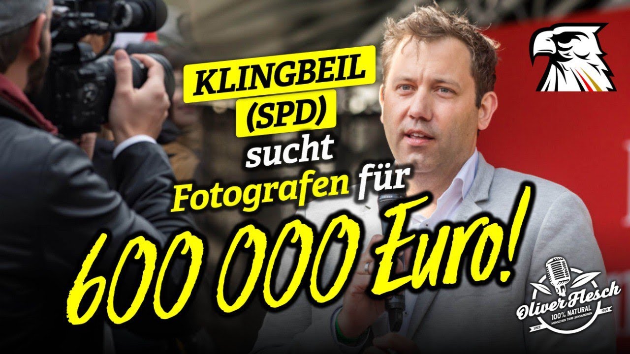 Mehr über den Artikel erfahren Während die Deutschen sparen sollen: Klingbeil (SPD) sucht Fotografen für 600 000 Euro!