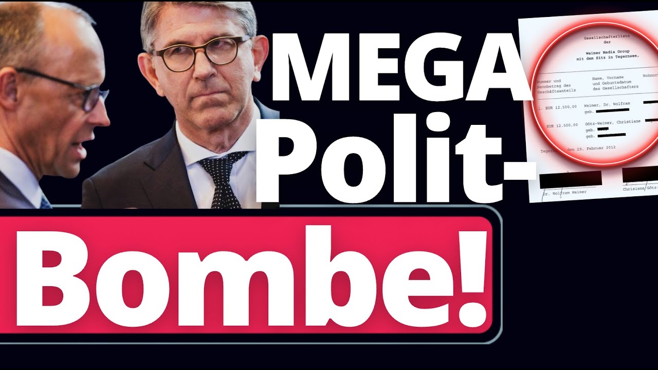 Mehr über den Artikel erfahren Weimer Enthüllung wird nun MERZ Skandal!