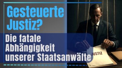 Mehr über den Artikel erfahren Weisungsgebundene Staatsanwälte: Die neuen Hexenjäger!