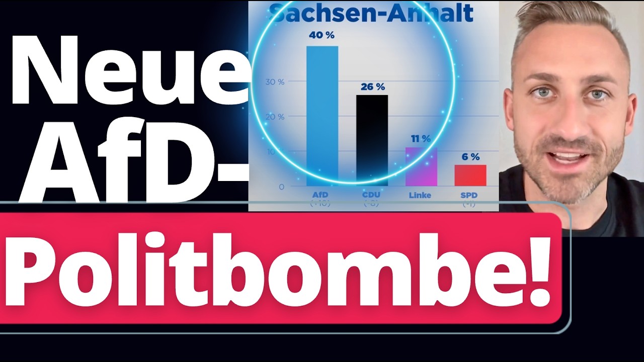 Mehr über den Artikel erfahren Weltklasse: AfD steht auf 40% in Sachsen-Anhalt!