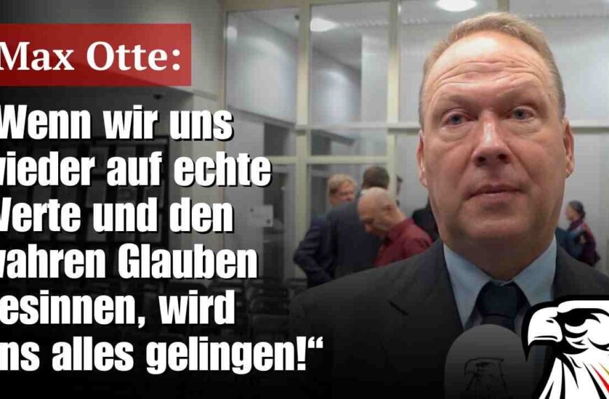 „Wenn wir uns wieder auf echte Werte und den wahren Glauben besinnen, wird uns alles gelingen!“