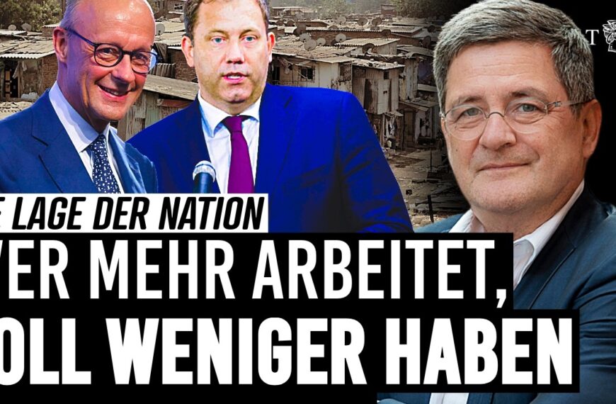 Wer arbeitet, soll weniger haben: Die „Reformen“ machen uns arm | Lage der Nation mit Roland Tichy