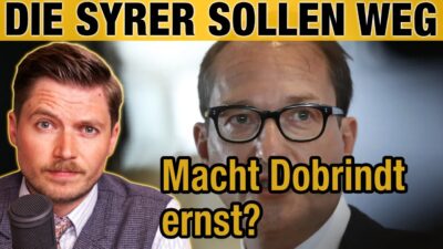 Mehr über den Artikel erfahren Werden die SYRER bald abgeschoben? Dobrindt macht jetzt ernst!