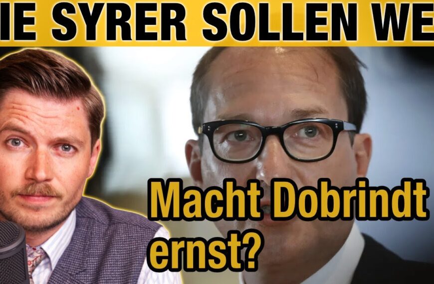 Werden die SYRER bald abgeschoben? Dobrindt macht jetzt ernst!