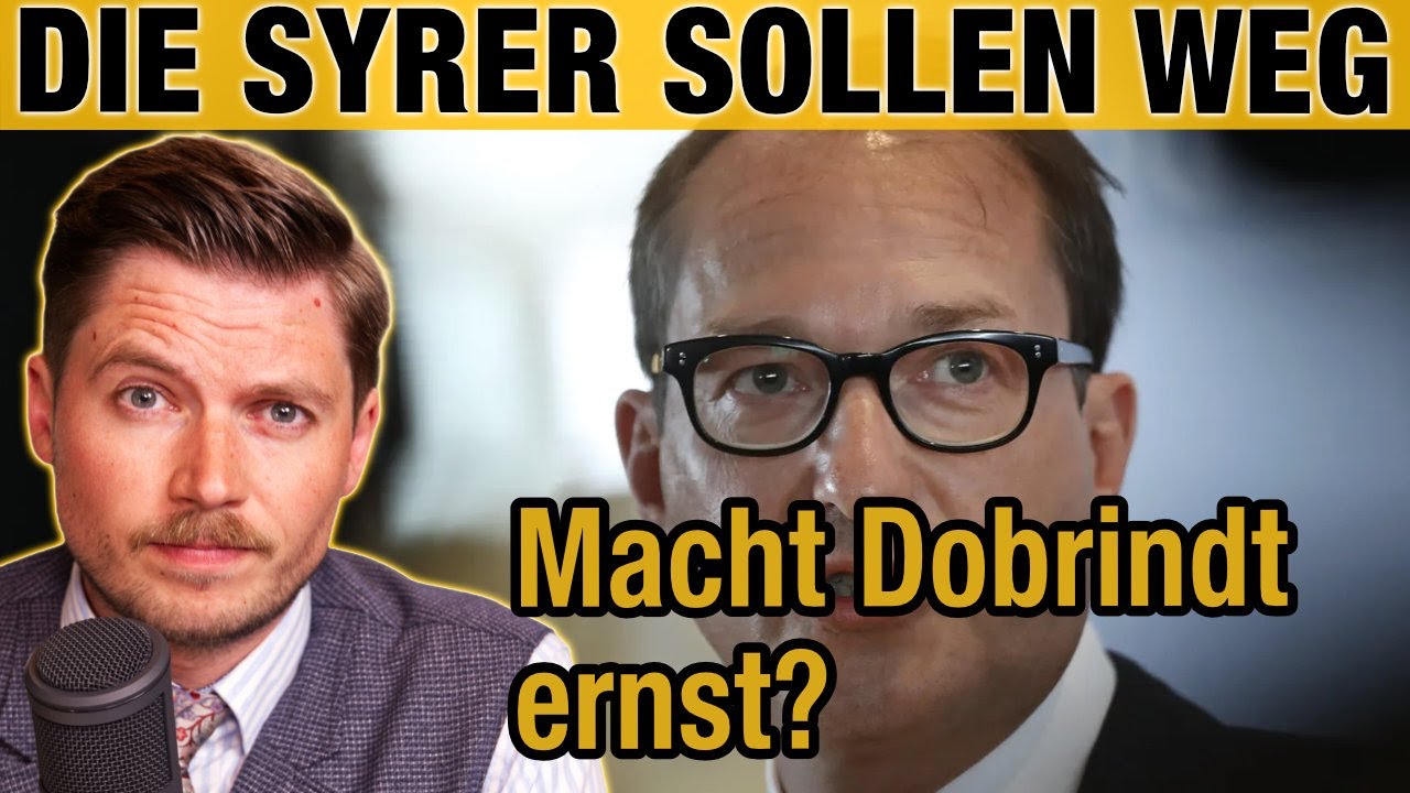 Mehr über den Artikel erfahren Werden die SYRER bald abgeschoben? Dobrindt macht jetzt ernst!