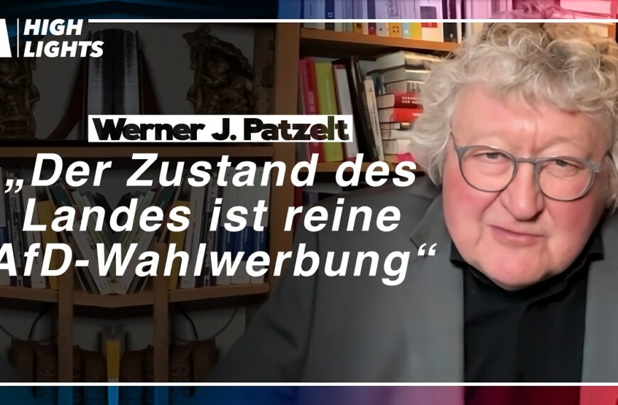 Werner Patzelt über den unaufhaltbaren Siegeszug der AfD | Highlight