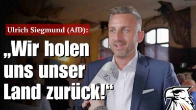 Mehr über den Artikel erfahren „Wir holen uns unser Land zurück!“ | Ulrich Siegmund