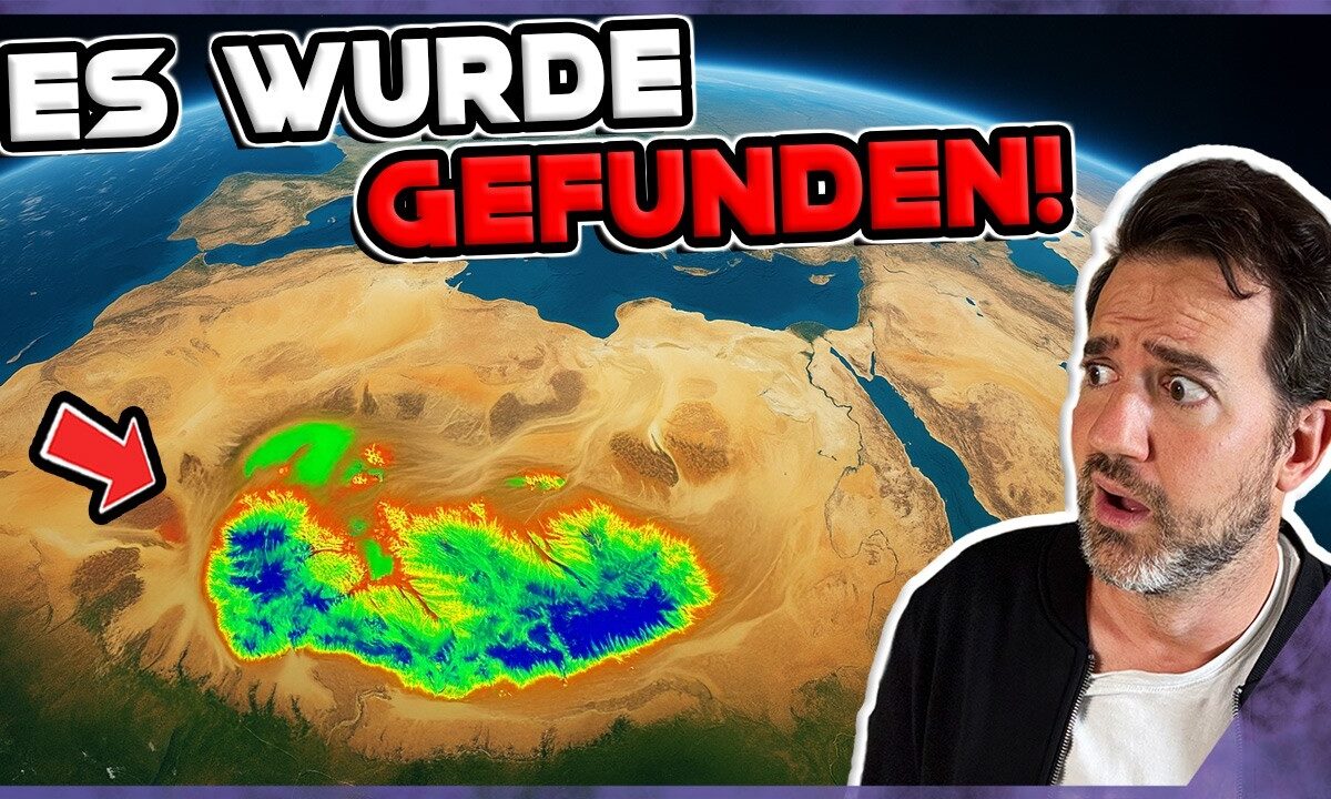 Wissenschaftler haben gerade etwas Unglaubliches UNTER DER SAHARA entdeckt…