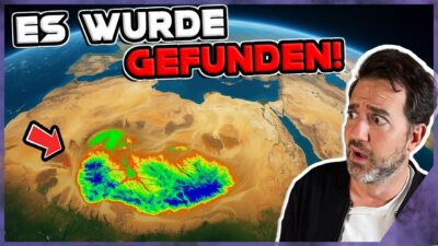 Mehr über den Artikel erfahren Wissenschaftler haben gerade etwas Unglaubliches UNTER DER SAHARA entdeckt…