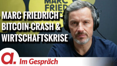 Mehr über den Artikel erfahren Im Gespräch: Marc Friedrich | Wirtschaftskrise & Bitcoin-Crash