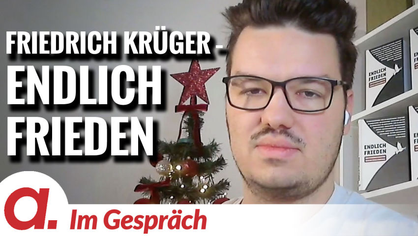 Im Gespräch: Friedrich Krüger | „Endlich Frieden – 100 Persönlichkeiten zeigen Zivilcourage“