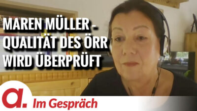 Mehr über den Artikel erfahren Im Gespräch: Maren Müller | Programmverfehlungen des ÖRR