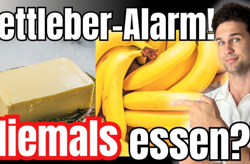 8 GEFÄHRLICHE Nahrungsmittel für Fettleber (+gute Alternativen!)