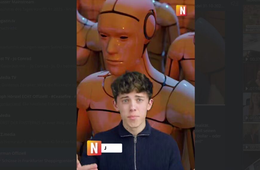 ‼️👉 Achtung – die Roboter kommen!