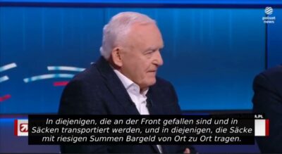 Mehr über den Artikel erfahren Die Ukraine besteht aus zwei Sorten Menschen – Tote und Korrupte“ – Polens Ex-Premier