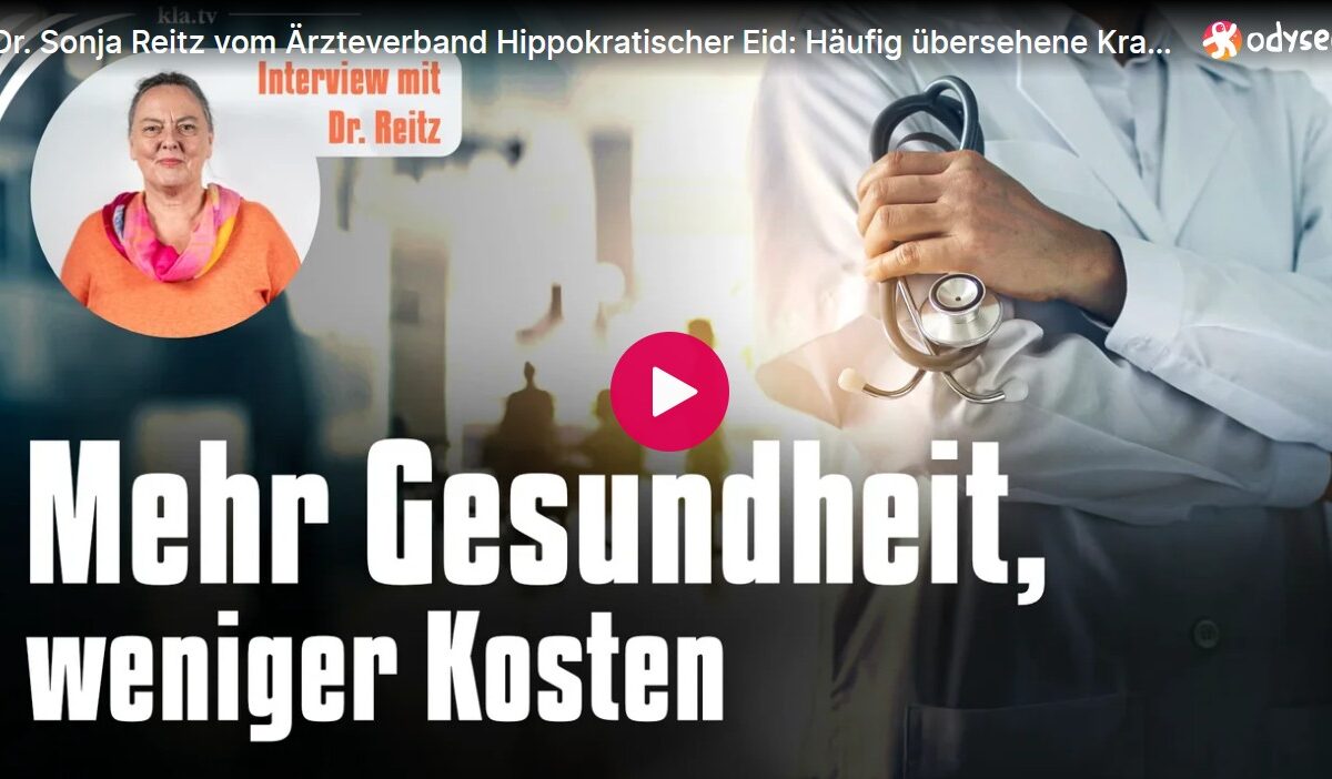 Dr. Sonja Reitz vom Ärzteverband Hippokratischer Eid: Häufig übersehene Krankheitsursachen – Mehr Gesundheit bei sinkenden Kosten ist möglich!