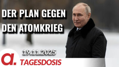 Mehr über den Artikel erfahren Plan gegen den Atomkrieg: US-Analytiker schlägt Friedensabkommen mit Putin vor | Von Tilo Gräser