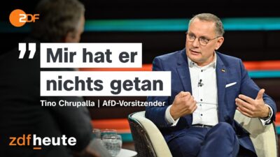 Mehr über den Artikel erfahren AfD-Chef Chrupalla sieht keine Gefahr durch Putin | Markus Lanz vom 11. November 2025