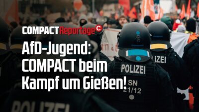 Mehr über den Artikel erfahren AfD-Jugend: COMPACT beim Kampf um Gießen!