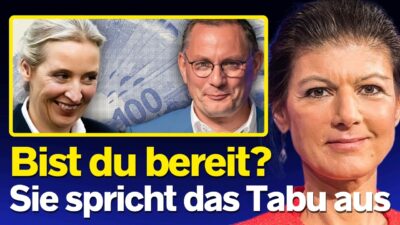 Mehr über den Artikel erfahren AfD, Krieg, Kontrolle: Wagenknecht sagt, was keiner sagen darf! 😳