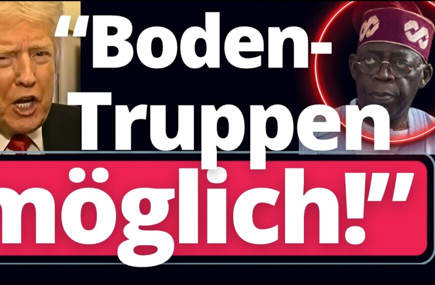 Air Force One: Trumps Schocknachricht an Nigeria!