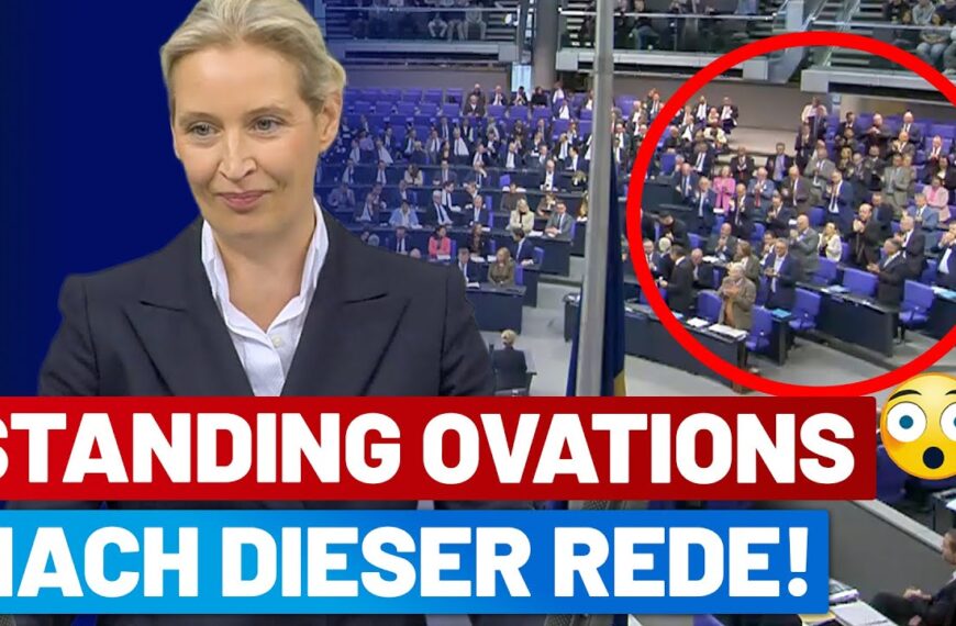 Alice Weidel legt Deutschland-Plan vor – AfD-Fraktion mit Standing Ovations!