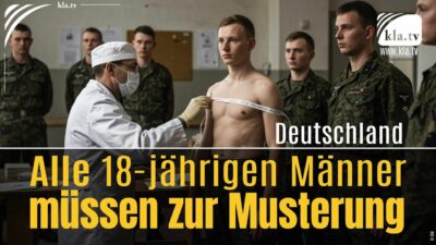 Mehr über den Artikel erfahren Alle 18-jährigen Männer in Deutschland müssen zur Musterung!