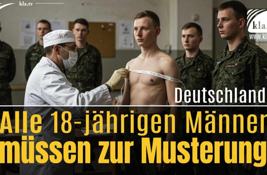Alle 18-jährigen Männer in Deutschland müssen zur Musterung!