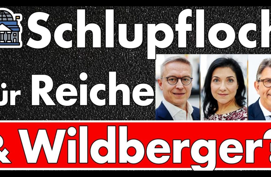 Anteile & Nebenverdienst ohne Transparenz? Schlupfloch für Wildberger, Reiche & Weimer im Gesetz!