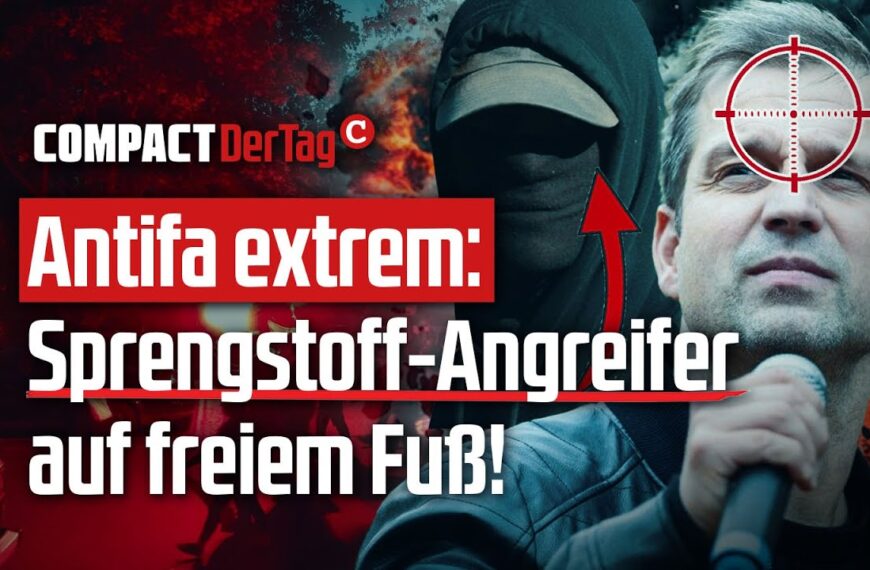 Antifa extrem: Sprengstoff-Angreifer auf freiem Fuß!