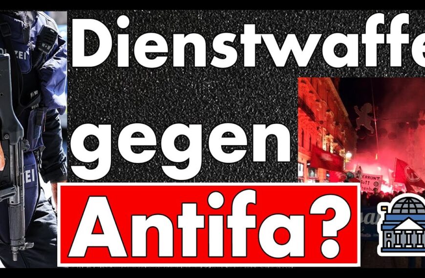 Antifa-Terror droht mit Straftaten – das BKA wird die Dienstwaffe einsetzen!
