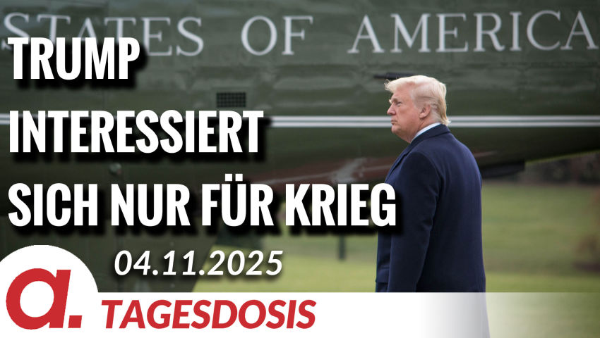Mehr über den Artikel erfahren Trump interessiert sich nur für Krieg | Von Thomas Röper