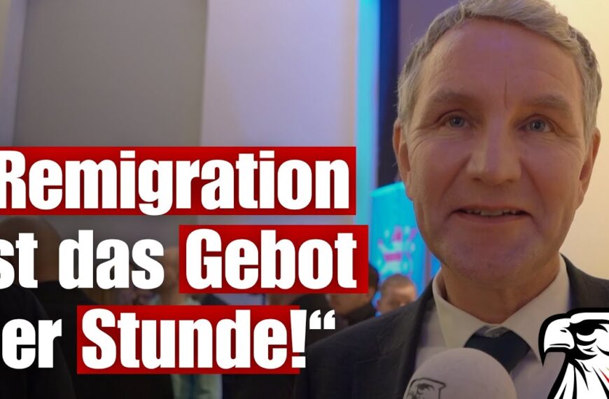 Björn Höcke (AfD): „Remigration ist das Gebot der Stunde!“