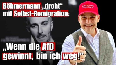 Mehr über den Artikel erfahren Böhmermann „droht“ mit Selbst-Remigration: „Wenn die AfD gewinnt, bin ich weg!“ | Gerald Grosz
