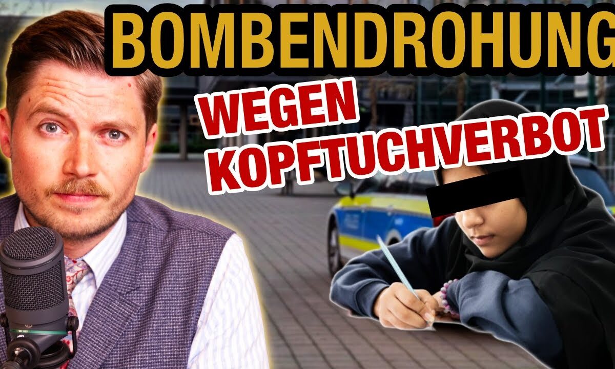 Bombendrohung wegen KOPFTUCHVERBOT! Kampagne oder Verstoß gegen Grundrechte? ft. Frau Waibel