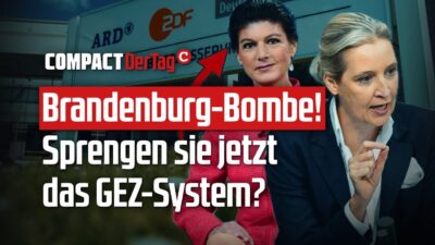 Mehr über den Artikel erfahren Brandenburg-Bombe! Sprengen sie jetzt das GEZ-System?💥