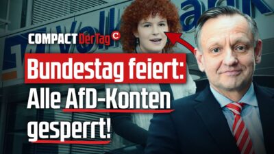 Mehr über den Artikel erfahren Bundestag feiert: Alle AfD-Konten gesperrt!💥